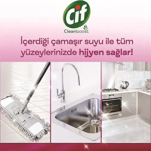 Cif Jel Yüzey Temizleyici Çiçek Ferahlığı 750 ml