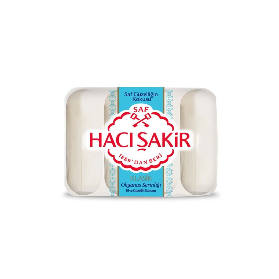 Hacı Şakir Klasik Okyanus Serinliği Güzellik Sabunu 4X70 G