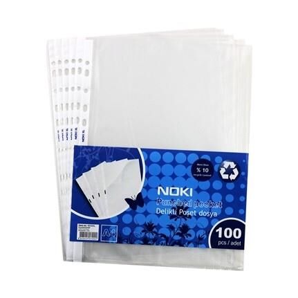 NOKİ POŞET DOSYA A4 XL 100 LÜ 4830XL